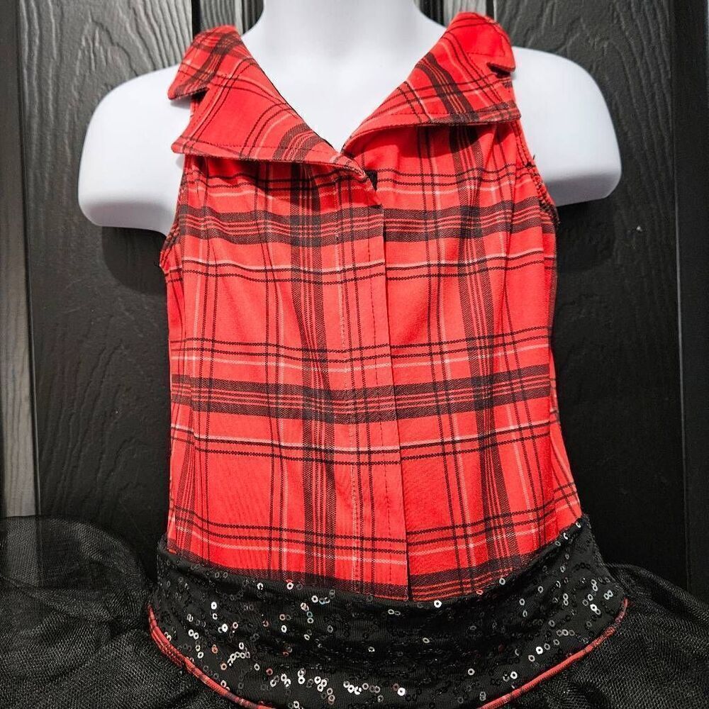 Revolution medium child pre owned EUC dance costume jazz tap solo - Picture 2 of 3